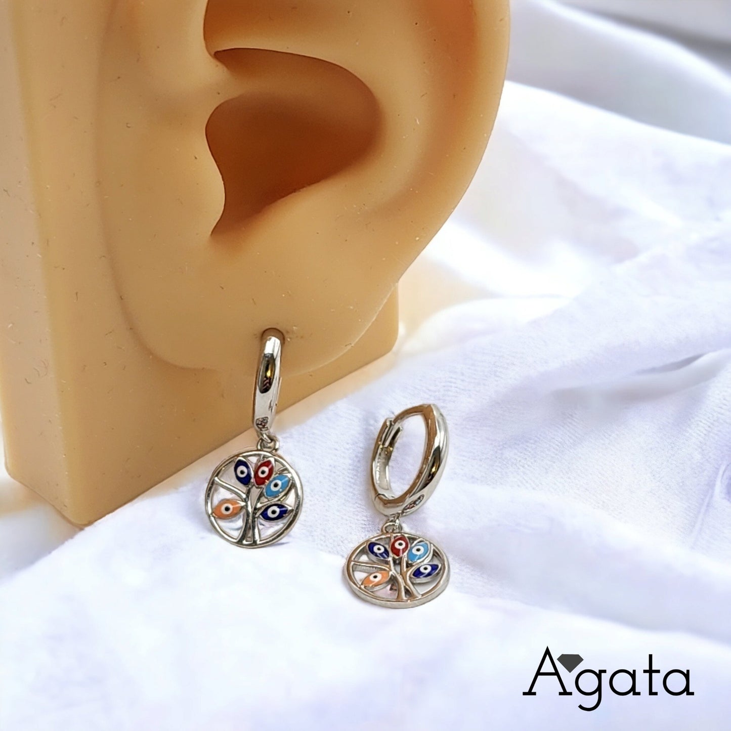 ARETES 925 ARBOL DE LA VIDA - Mood