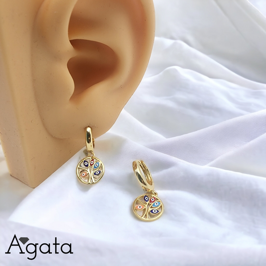 ARETES 925 ARBOL DE LA VIDA - Mood